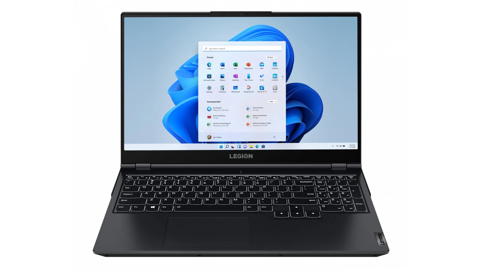 Laptop Lenovo Legion 5, 15.6", Intel Core i5, 16GB RAM, 1000GB SSD, NVIDIA GeForce RTX 3060, i zi/kaltër