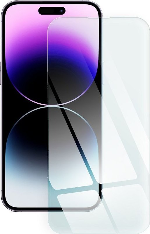 Mbrojtës ekrani xhami iPhone 14 Pro, tempered glass, transparent