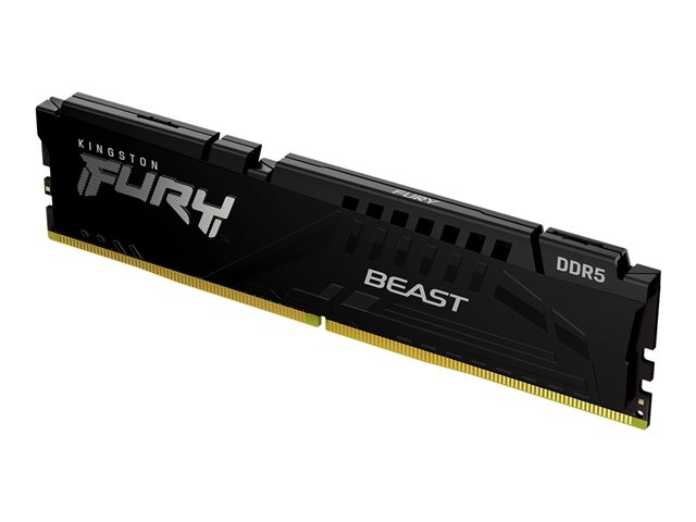 Memorie RAM Kingston FURY Beast, 16GB DDR5, 5200MT/s, e zezë