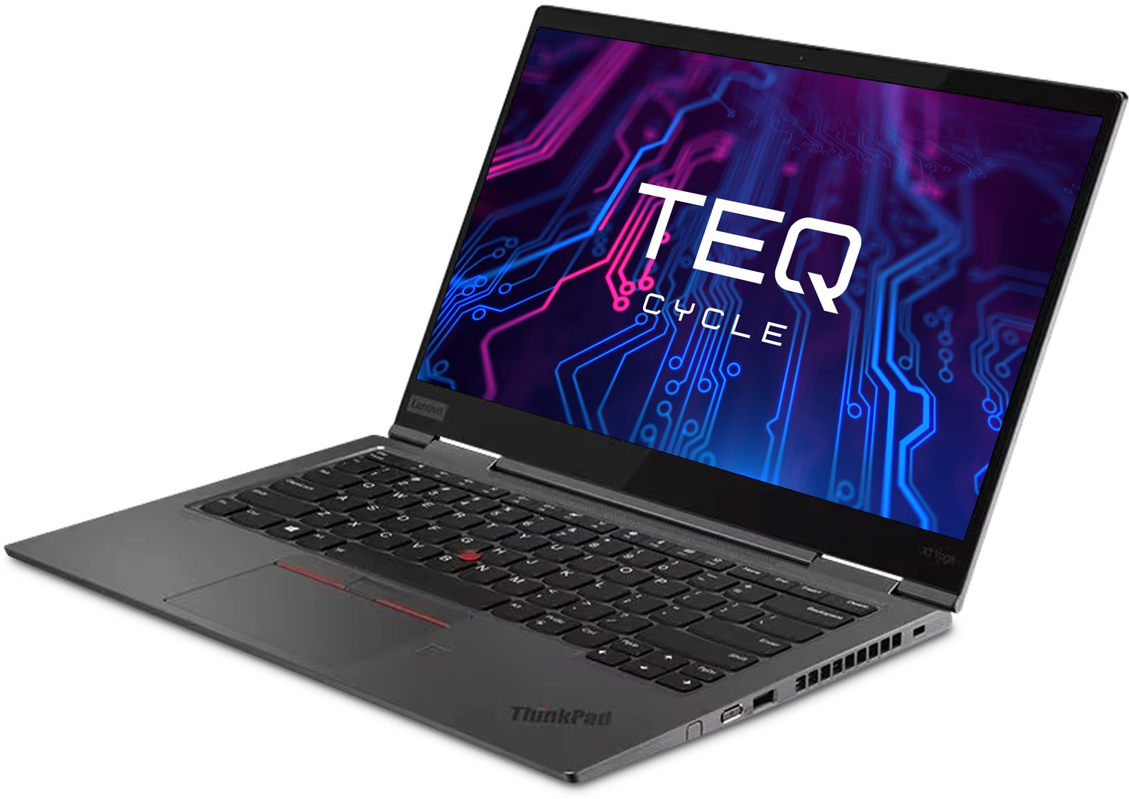 Laptop 2 во 1 Lenovo ThinkPad X1 Yoga G6, 14\", Intel Core i5, 16GB RAM, 256GB SSD, сива