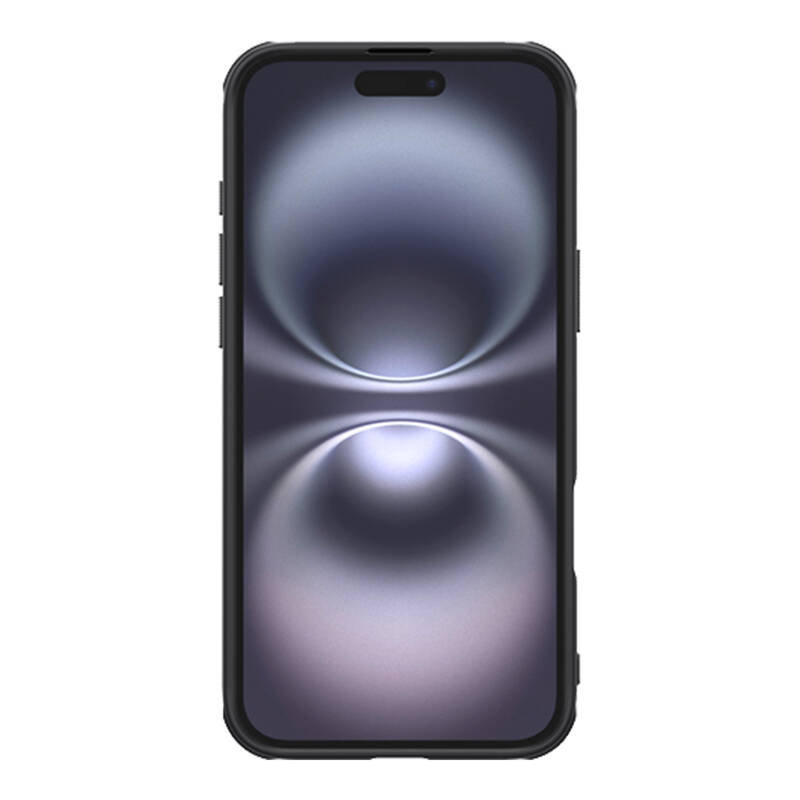 Futrollë Nillkin Super Frosted Pro Magnetic, për iPhone 16 Plus, MagSafe, e zezë