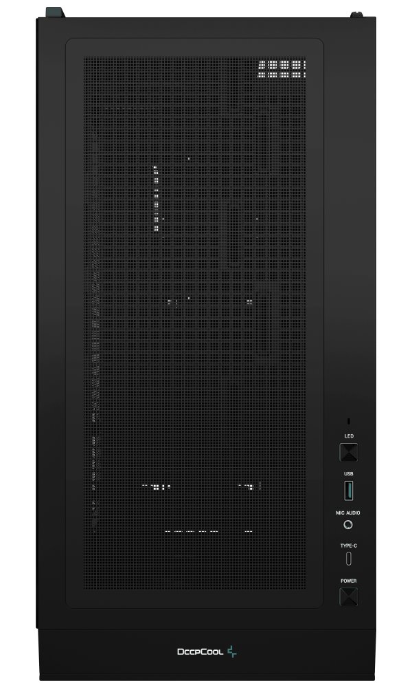 Kasë Deepcool CH560 Digital / MidT, e zezë