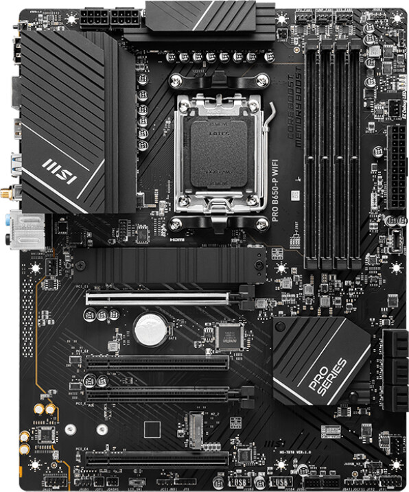 Pllakë amë MSI PRO B650-P WIFI - AMD B650