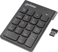 Tastierë Manhattan (178846), numerike, wireless, US, e zezë
