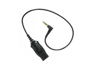 Kabllo kufjesh Poly PLX MO300, për iPhone dhe BlackBerry, i zi