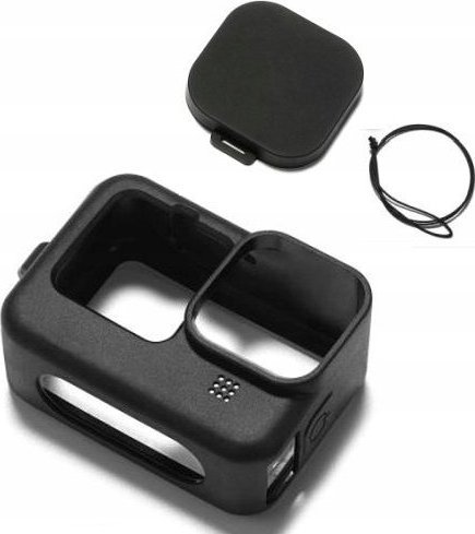 Set aksesorë Puluz PU540B për GoPro HERO 11 10 9 Black, housing silikonik, rrip dore, i zi