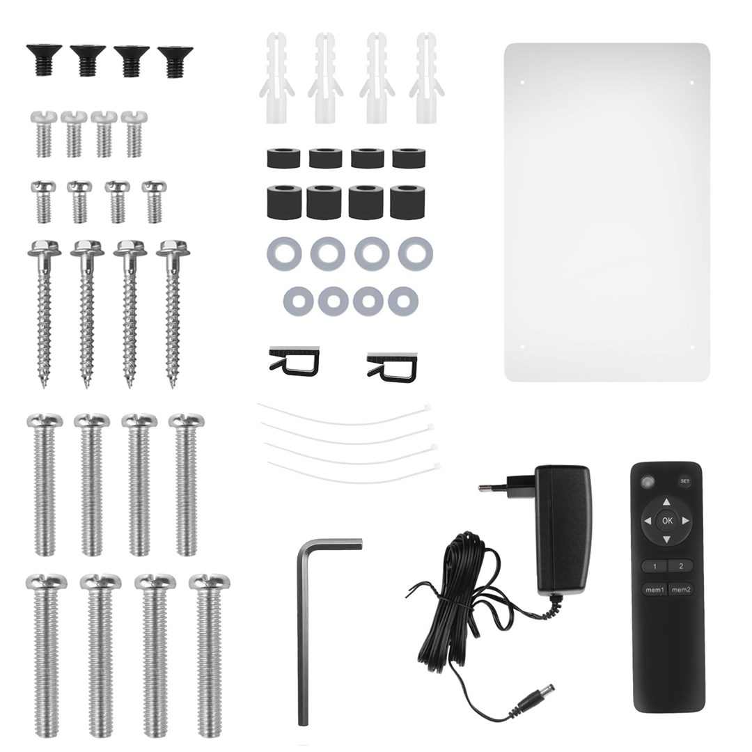 Mbajtëse tavani për televizor Maclean, i zi