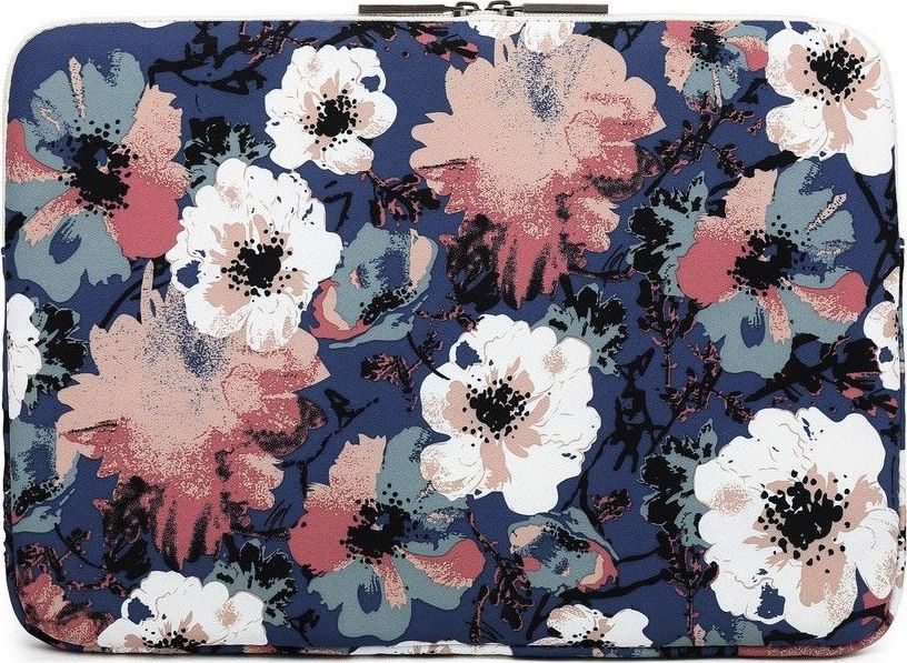 Çantë laptopi CANVASLIFE13-14, e kaltër me lule