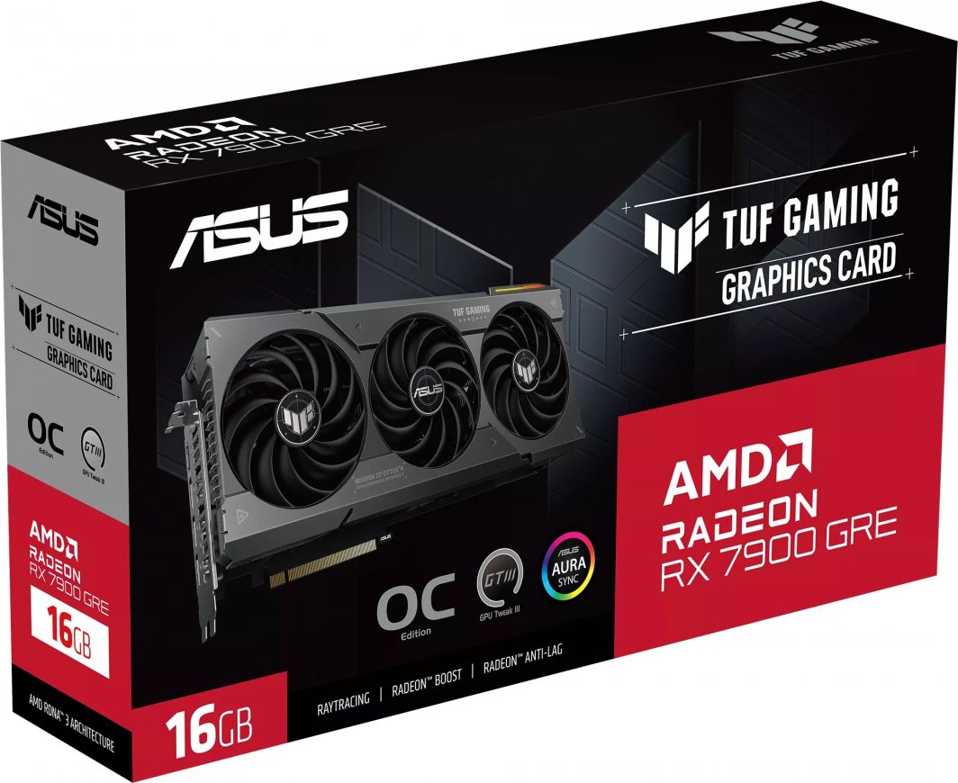 Kartelë grafike Asus TUF Gaming Radeon RX 7900 GRE OC 16GB GDDR6
