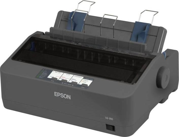Printer matricor Epson LQ-350, 24-pin, USB paralele seriale, gri
