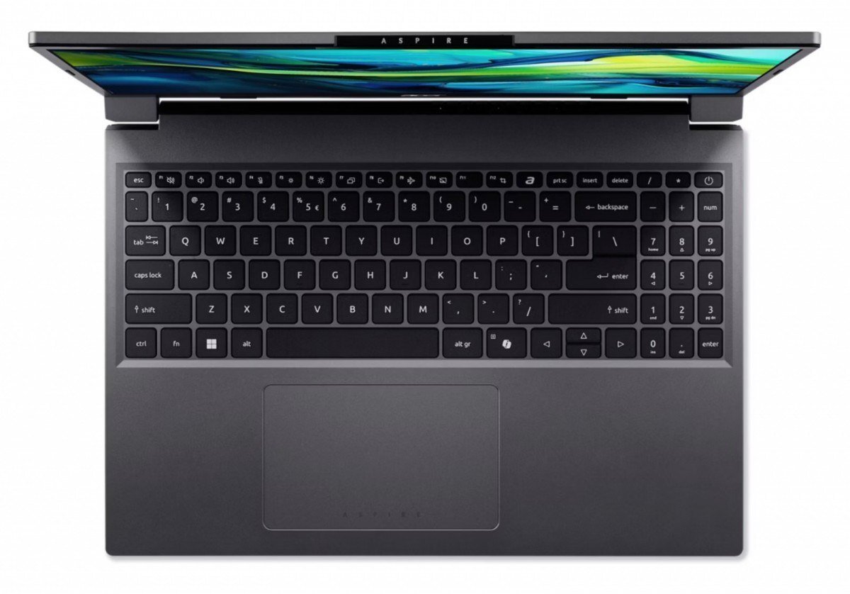 Laptop Acer Aspire Go 15, Intel Core i5 1334U, 15.3" WUXGA, 16GB RAM, gri