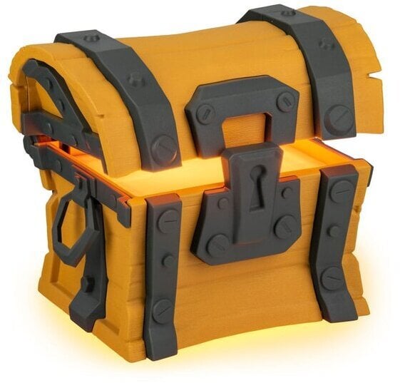 Dritë dekorative Fortnite Chest Light, efekt ndriçimi me tinguj, 14.4cm, shumëngjyrëshe