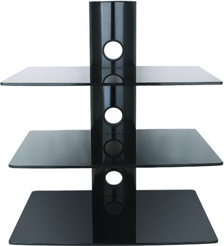 Raft për mur Art (STO D-51N), 30kg, 44.5x35.5x54.3cm, i zi