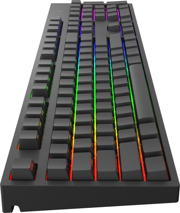 Tastierë Dark Project KD104A Side Print, Gateron Optical Red, US