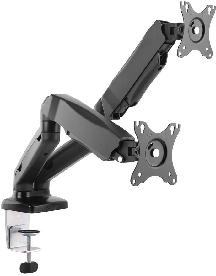 Mbajtëse Art Desk për 2 monitorë 13"- 27", e zezë
