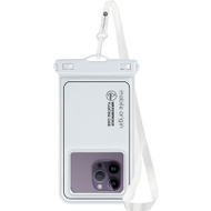 Mbrojtëse Mobile Origin Waterproof për telefon 6.5", e bardhë