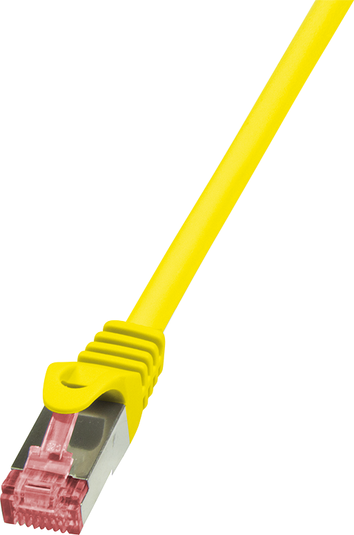 Kabllo rrjeti LogiLink CQ2057S, CAT6 S/FTP, 2m, e verdhë