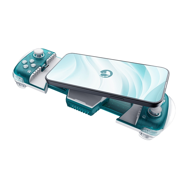 Kontrollues për telefon GameSir X3 Pro, me ftohës, joystick Hall Effect, i bardhë