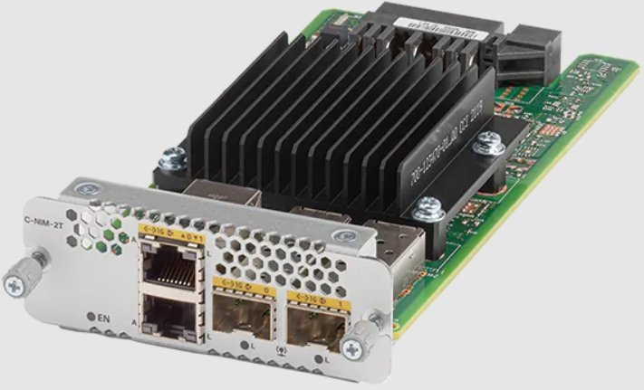 Modul rrjeti Cisco C-NIM-2T, Gigabit Ethernet, 2x RJ-45, 2x SFP