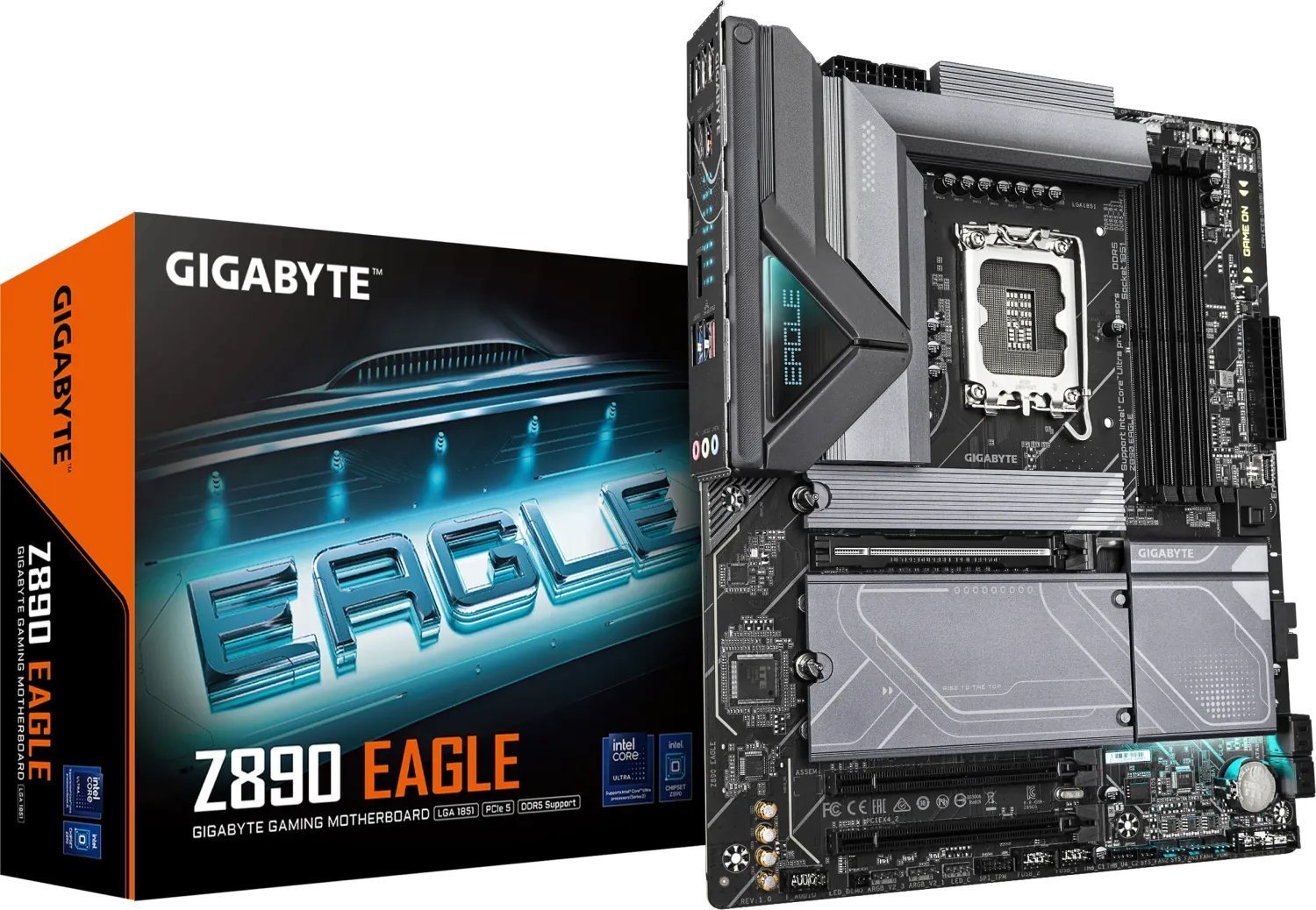 Pllakë amë Z890 Eagle, ATX, mbështetje CPU gjenerata e re, e zezë
