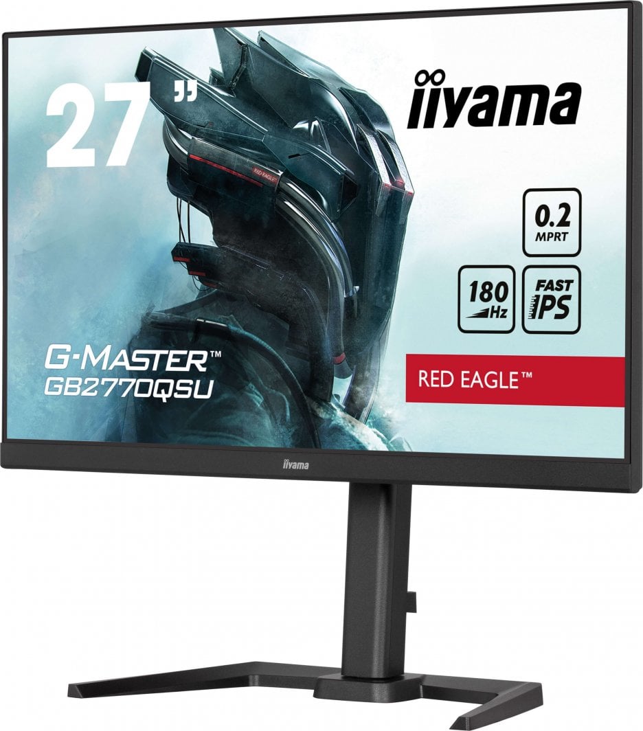 Monitor gaming Iiyama G-Master GB2770QSU-B6, 27", WQHD 2560x1440, 180Hz, i zi