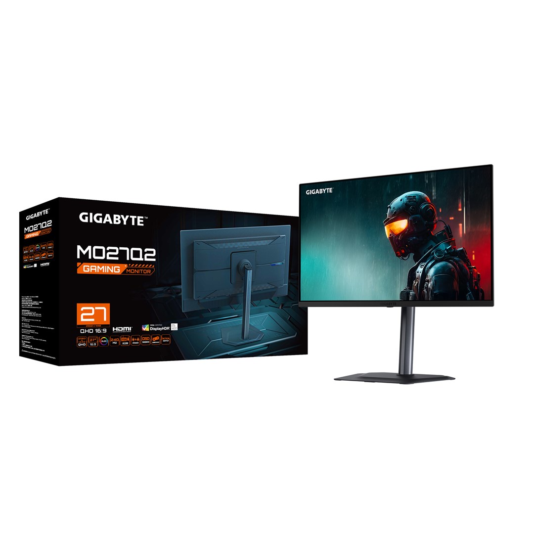 Monitor gaming Gigabyte MO27Q2, 27", OLED QHD 2K, 240Hz, i zi
