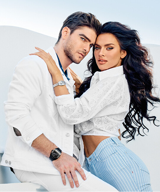 Orë për meshkuj Guess Phoenix Diamond GW0387G3, e zezë
