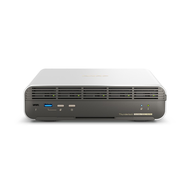 Server NAS QNAP TBS H574TX I3 12G, Intel Core i3 13th Gen, Thunderbolt 4, i zi