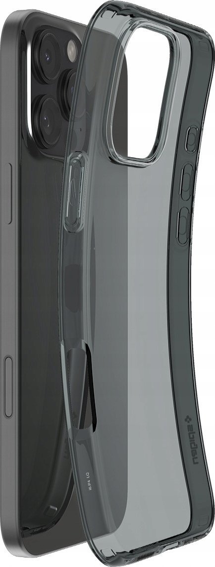 Kllaf telefoni Spigen Crystal Flex, për iPhone 16 Pro Max, transparent Space Crystal