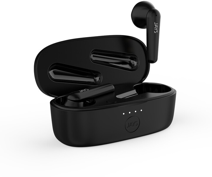 Dëgjuese JAYS t-Six Wireless, të zeza