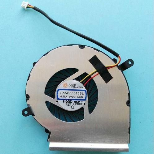 Ventilator CPU CoreParts për laptop MSI PE70 PE60 GL72 GL62 GE72 GE62, zëvendësues, i zi