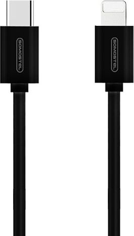 Kabllo USB-USB-C Somostel SMS-BT10, 1.2m, e zezë
