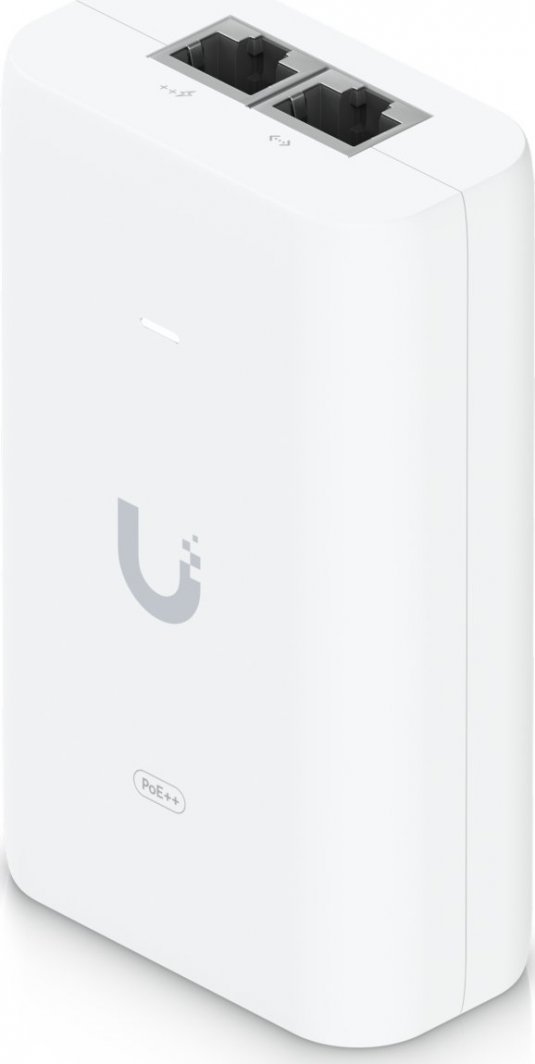 Injektor Ubiquiti PoE + +, 60W, i bardhë