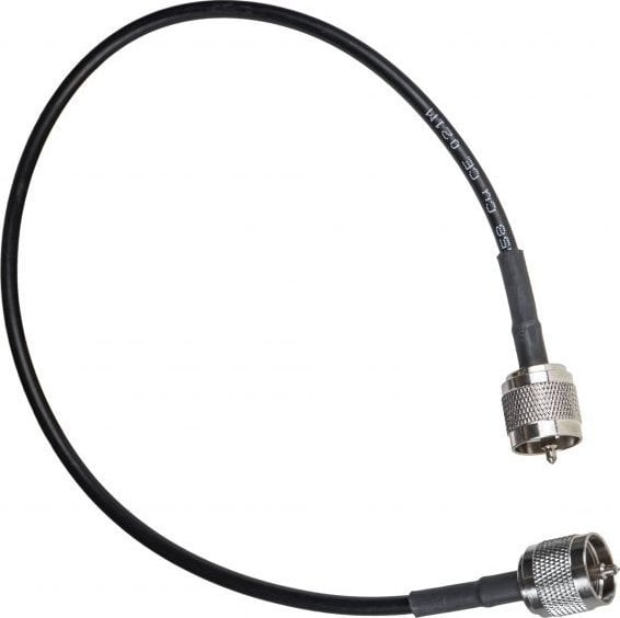 Кабел за антена Isoplus KABEL KE 001, 0.5 m, коаксијален, црн