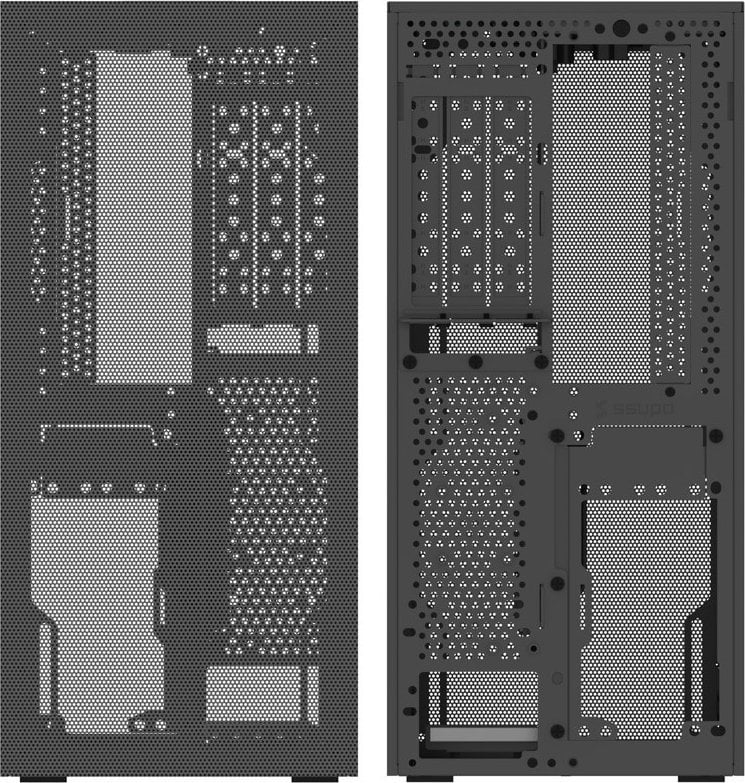 Kasë Ssupd Meshroom S Mini, Mini Tower