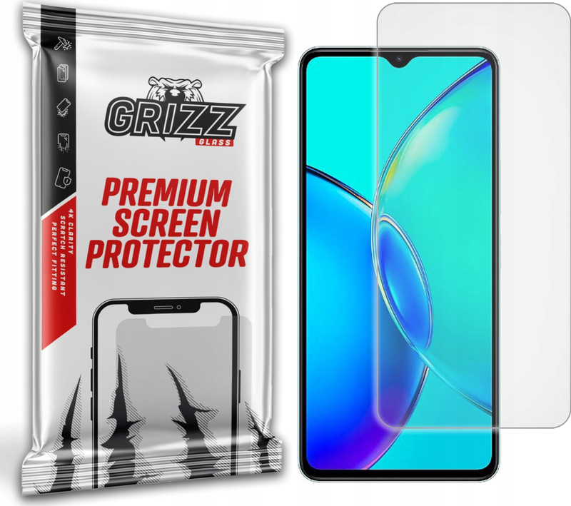 Folie mbrojtëse mat Grizz PaperScreen për Vivo Y35+, anti-gjurmë gishtash, transparente