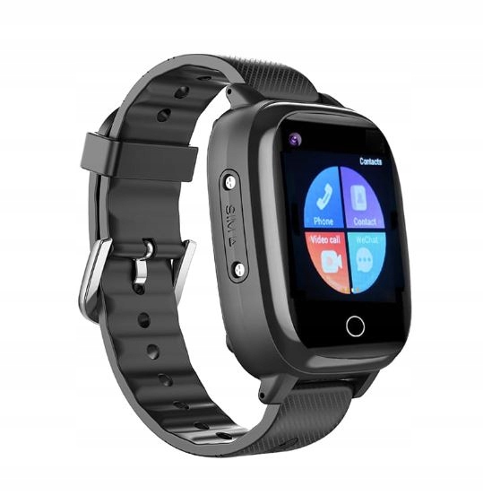 Ora inteligjente Garett Electronics Kids Sun Pro, 4G, për fëmijë, e zezë