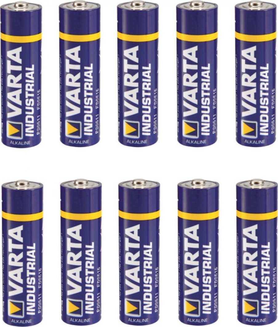 Bateri alkaline Varta 4106 AA, paketim 10 copë, blu