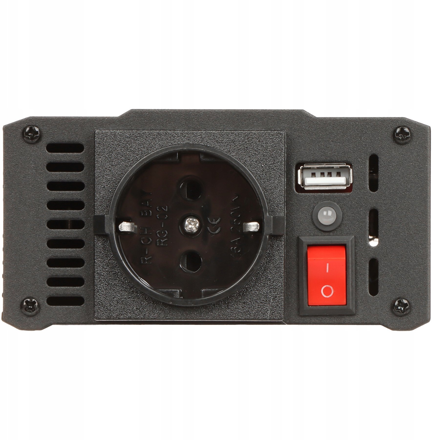 Konvertues tensioni EUROPOWER INV 12 500 MS S, 500W, dalje 230V AC dhe USB, gri