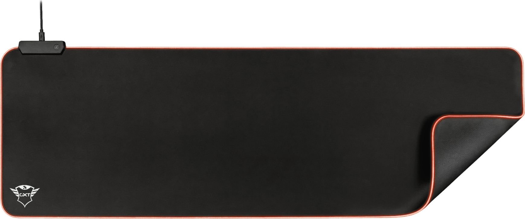 Mousepad gaming Trust GXT 764 Glide Flex XXL, RGB, i zi
