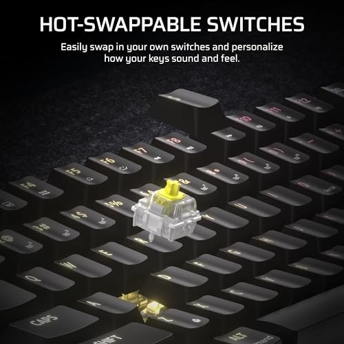 Tastierë gaming Corsair K65 Plus Wireless, mekanike 75%, RGB, e zezë