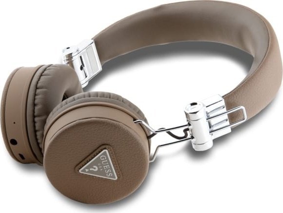 Kufje Bluetooth Guess GUBH70PGTSPSW, on ear, ENC, kafe
