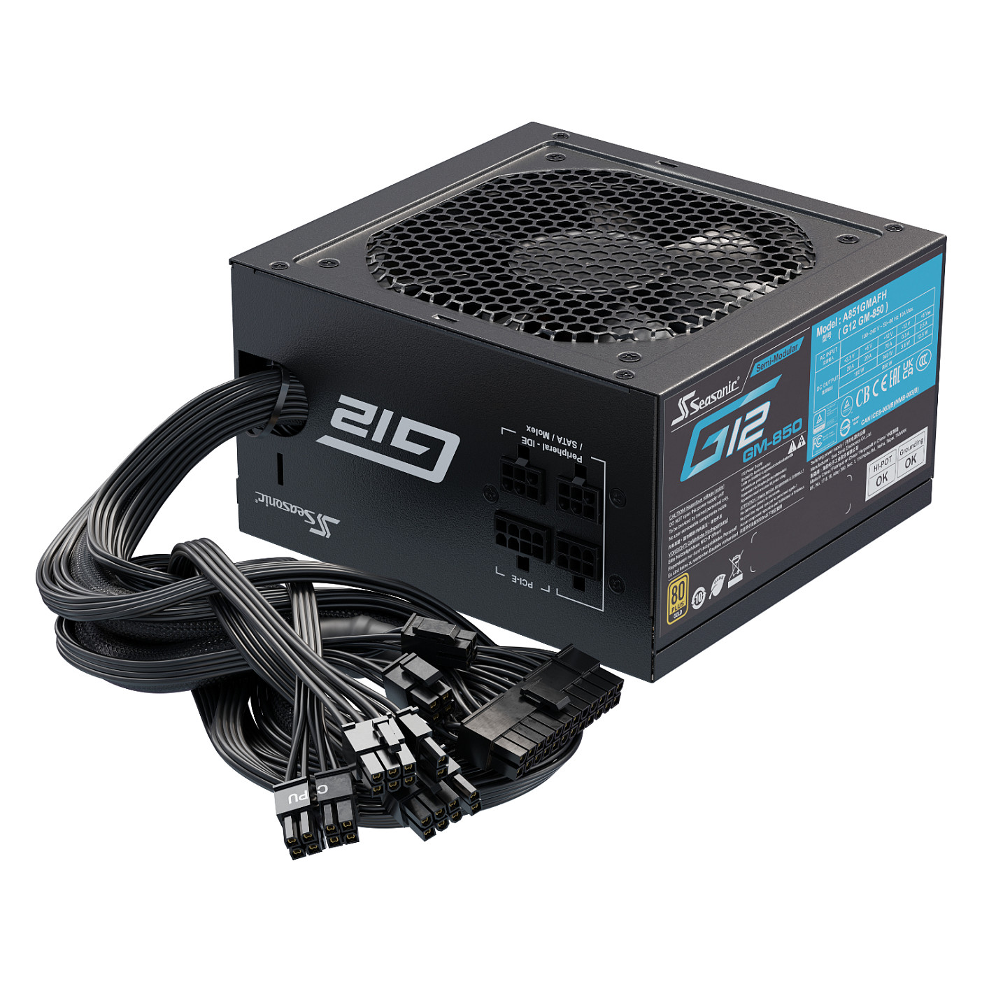 Seasonic G12 GM-850 850W 80+ Gold - Power Supply