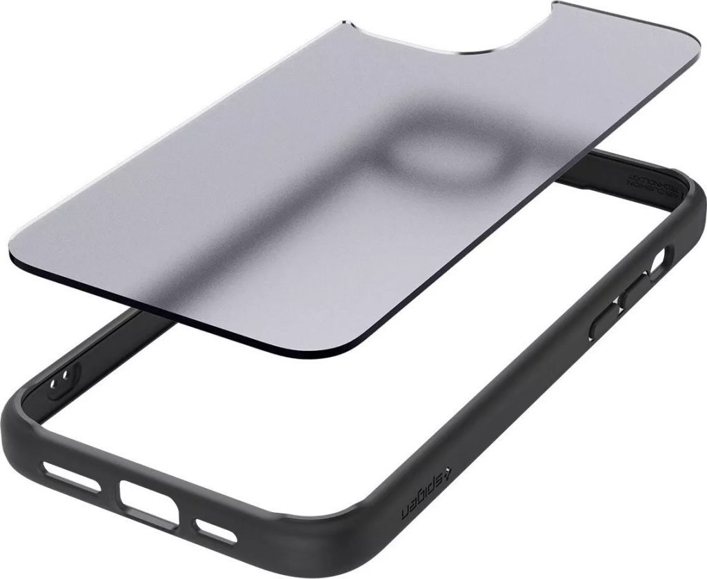 Mbulesë telefoni Spigen Ultra Hybrid, për iPhone 15 Plus, frost black