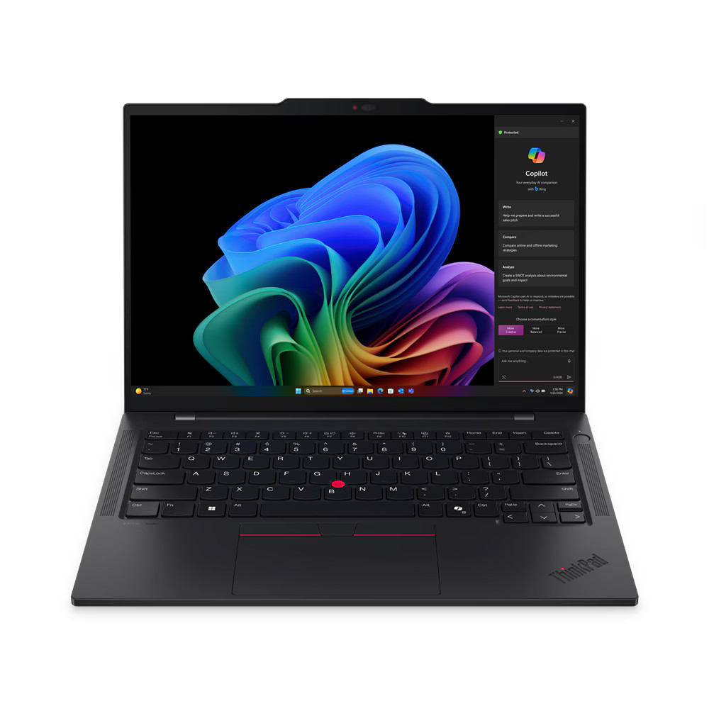 Laptop Lenovo ThinkPad T14s Gen 6, 14" WUXGA, Snapdragon X Elite, 32GB RAM 1TB SSD, i zi