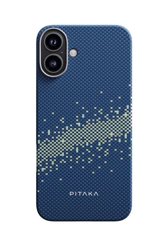 Заштитна футрола за мобилен телефон Pitaka Tactile Woven StarPeak Milky Way Galaxy за iPhone 16