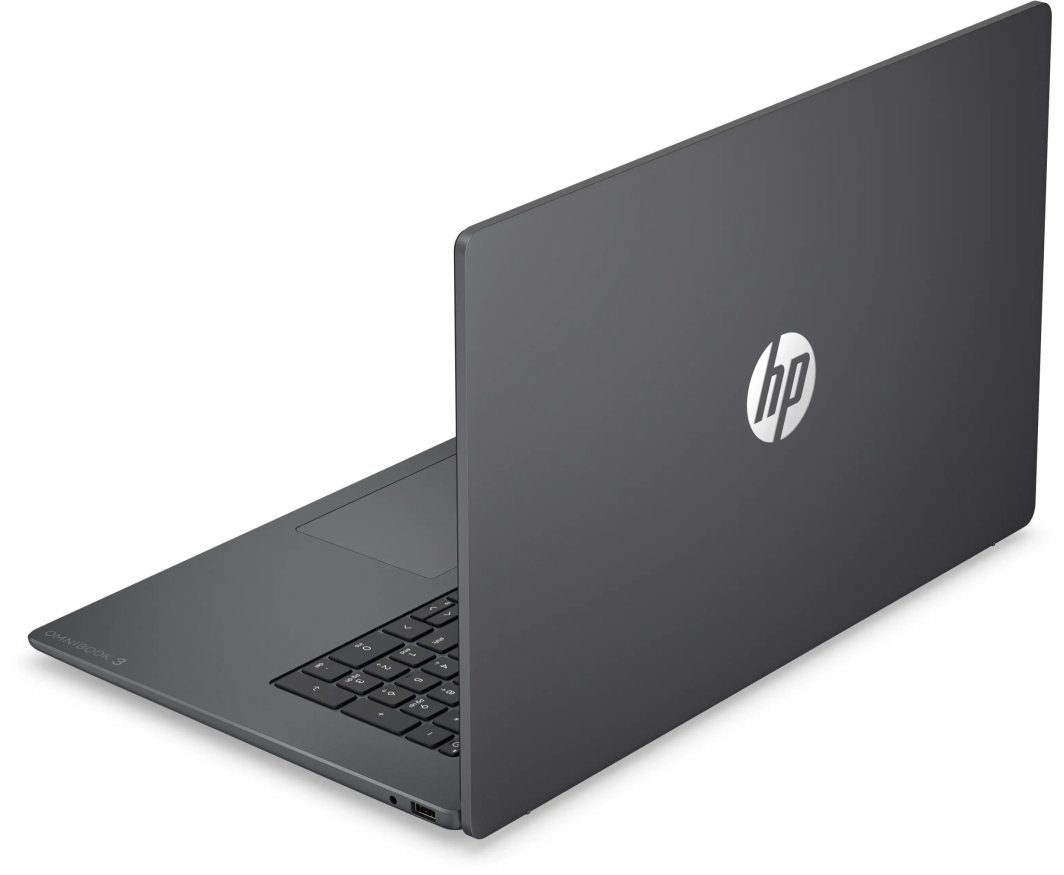 Laptop HP OmniBook 3 AI 17-dn0000nw, 17.3", AMD Ryzen 7 250, 24GB RAM, 512GB SSD, AMD Radeon 780M, i zi