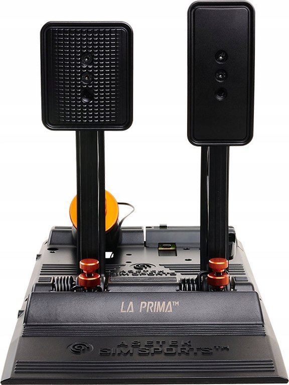 Pedale gare për simulator Asetek SimSports La Prima, 2 pedale, USB, gri