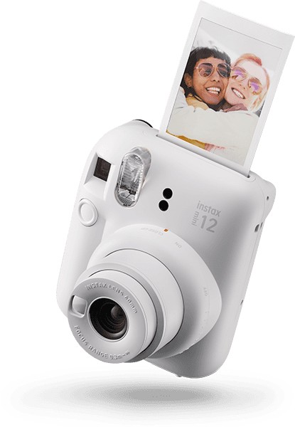 Fujifilm Instax Mini 12 - Instant camera - clay white