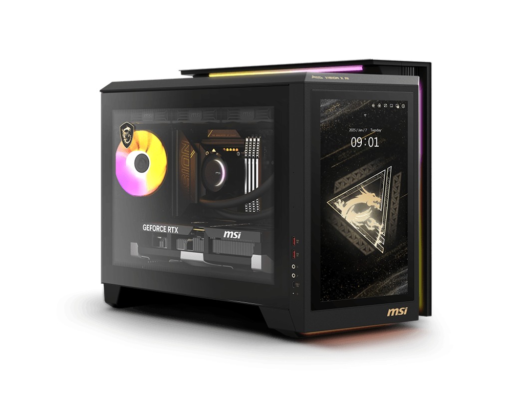 Kompjuter gaming MSI MEG Vision X AI 2nd, Intel Core Ultra, RTX seria 50, i zi